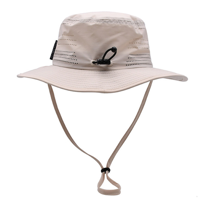 Chapeau extérieur de seau de cordon pêchant le chapeau pour des activités en plein air