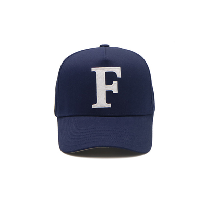 Casquette à visière plate Bandeau en coton/polyester Taille unique/Taille personnalisée