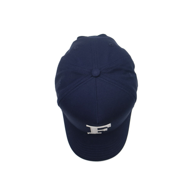 Casquette à visière plate Bandeau en coton/polyester Taille unique/Taille personnalisée