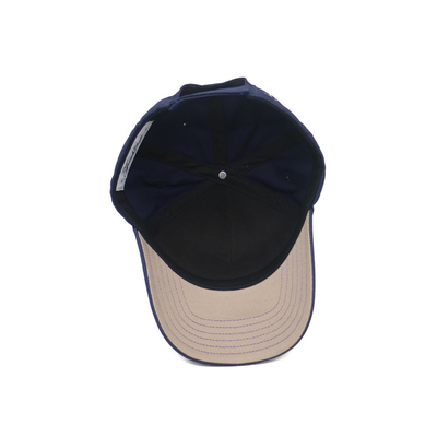 Casquette à visière plate Bandeau en coton/polyester Taille unique/Taille personnalisée