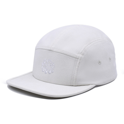 Chapeau à bord plat à 5 panneaux avec protection solaire à la mode et chapeau de sport réglable pour l'été