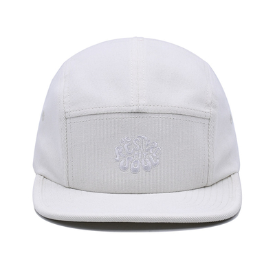 Chapeau à bord plat à 5 panneaux avec protection solaire à la mode et chapeau de sport réglable pour l'été