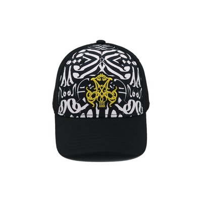 casquette de baseball réglable de impression numérique de style de rue dans le sac d'Opp