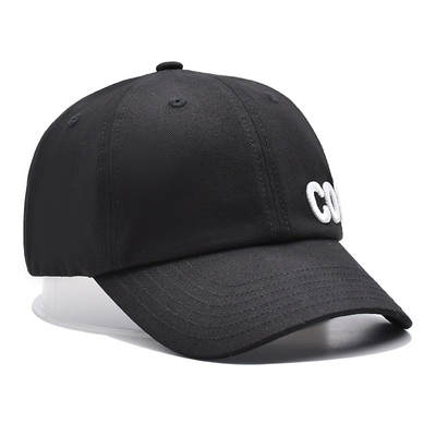 Full Seasons 6 Panneau Chapeau de père Homme Sports Gorras 3D Broderie Logo Puff Cap de baseball structuré