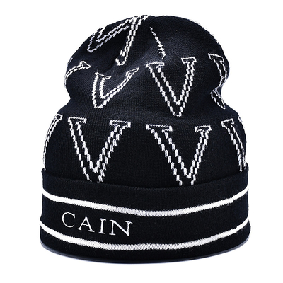 Chapeaux de bonnet en tricot confortables pour le froid Mélange acrylique merino classique Unisexe quotidien