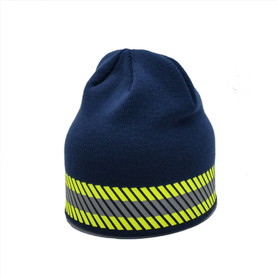 Chapeau à bonnet en coton tricoté sur mesure de haute qualité Multi-color Optionnel Chapeau à bonnet Étiquette Chapeau d'hiver simple