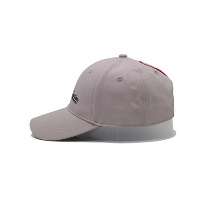 BSCI 6 Panneau courbé bord coton Gorras Bonnet de baseball Logo de broderie ordinaire Bonnet de père structuré