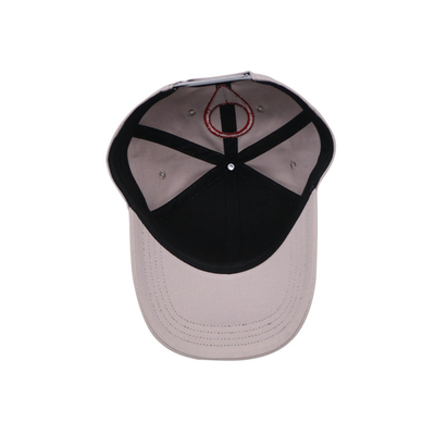 BSCI 6 Panneau courbé bord coton Gorras Bonnet de baseball Logo de broderie ordinaire Bonnet de père structuré