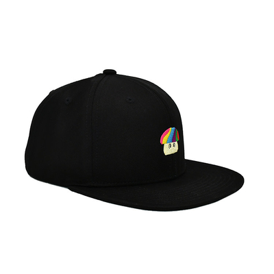 OEM de haute qualité personnalisé plat / 3d brodage logo snapback chapeaux gorras personnalisé coton 5/6 panneau snapbacks casquettes