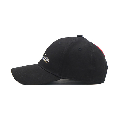 Coupe de baseball en coton avec logo brodé personnalisé