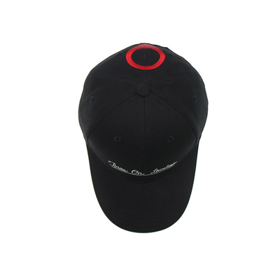 Coupe de baseball en coton avec logo brodé personnalisé