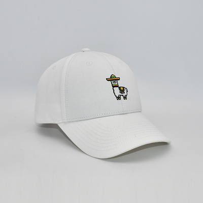 Casquette de baseball à six panneaux de haute performance avec courroie réglable de panneau avant structuré