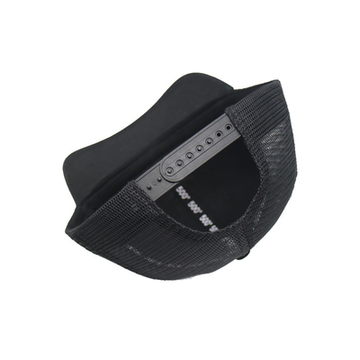 Broderie Trucker Mesh Cap 6 Panneau à la mode avant bord courbé