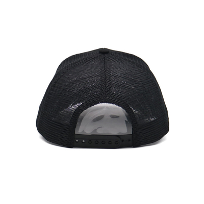 Broderie Trucker Mesh Cap 6 Panneau à la mode avant bord courbé