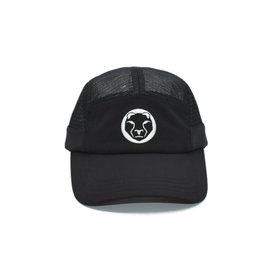 Capuche personnalisée réglable à cinq panneaux Snapback Soft Top Baseball 5 panneaux Camper Cap à bord plat de camping en plein air