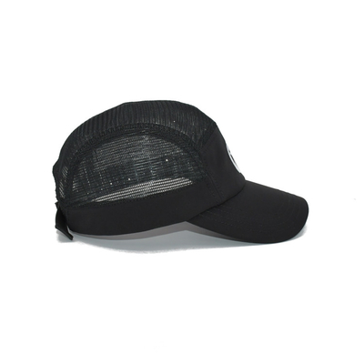 Capuche personnalisée réglable à cinq panneaux Snapback Soft Top Baseball 5 panneaux Camper Cap à bord plat de camping en plein air