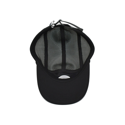 Capuche personnalisée réglable à cinq panneaux Snapback Soft Top Baseball 5 panneaux Camper Cap à bord plat de camping en plein air