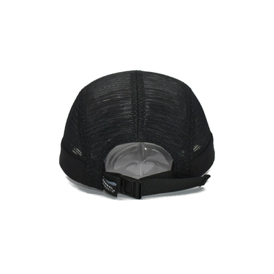 Capuche personnalisée réglable à cinq panneaux Snapback Soft Top Baseball 5 panneaux Camper Cap à bord plat de camping en plein air