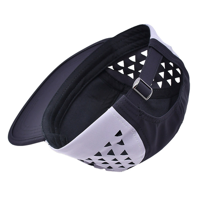 Contraste couture casquette de camping avec Sports Mesh Sweatband pour les activités de plein air