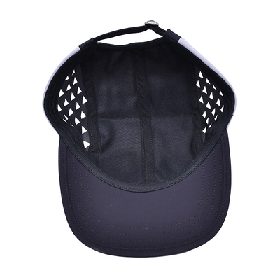 Contraste couture casquette de camping avec Sports Mesh Sweatband pour les activités de plein air