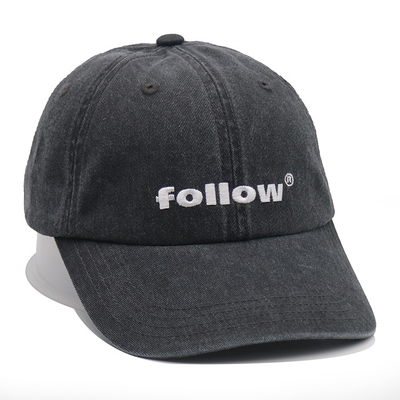 Chapeau de papa toutes les saisons avec visière incurvée Améliorez votre look Logo de broderie personnalisé