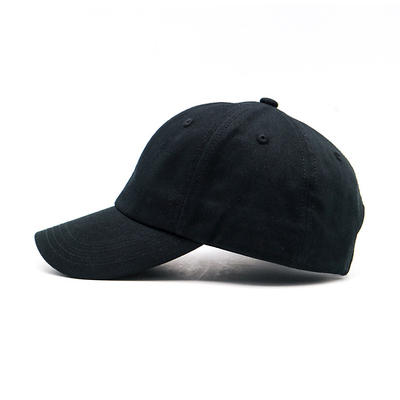 Design élégant Chapeau de baseball à 6 panneaux pour tous les âges Embroidery Logo Fermeture arrière en métal