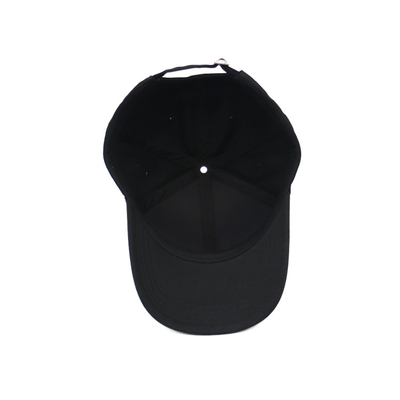 Casquettes de base-ball sur mesure à 6 panneaux courbes 58-68 cm en tissus avec contour brodé et 6 yeux