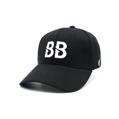 Chapeau de base-ball brodé de style mode avec volet brodé et fermeture arrière en métal du logo