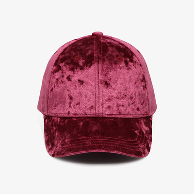 Profil personnalisé en coton Six Panel Baseball Cap avec logo brodé en tissu satiné