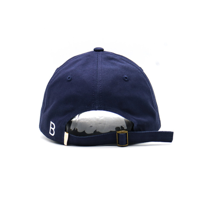 Visor incurvé 6 Panneau Bonnet de baseball avec logo brodé Couture correspondante et coutures renforcées