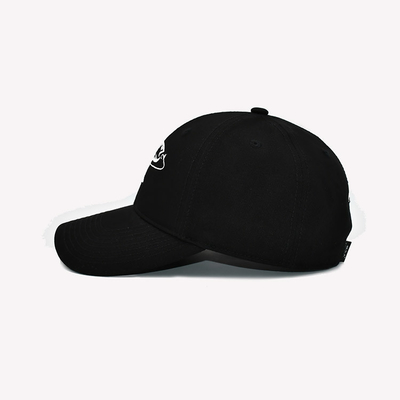Coutures renforcées Visor incurvé Bonnet de base-ball en coton Style non structuré