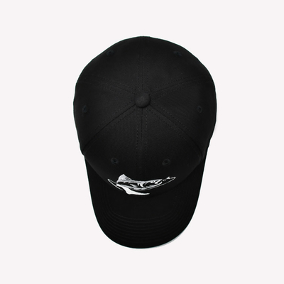 Coutures renforcées Visor incurvé Bonnet de base-ball en coton Style non structuré