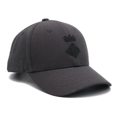 Personnalisez le bonnet de baseball en coton 6 panneaux avec une forme structurée avec un logo brodé