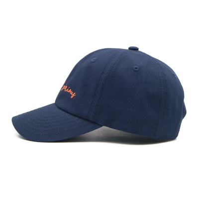 Capuchon de baseball en coton à six panneaux - lunettes de couleur personnalisée