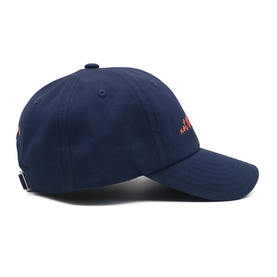 Capuchon de baseball en coton à six panneaux - lunettes de couleur personnalisée