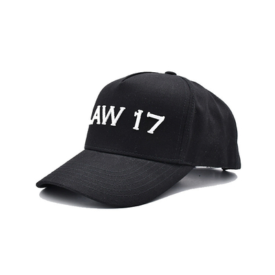 Personnalisez le bonnet de baseball en coton à cinq panneaux avec visor incurvé, sangle réglable et forme structurée