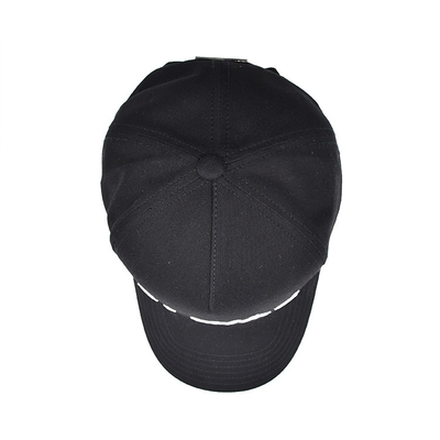 Personnalisez le bonnet de baseball en coton à cinq panneaux avec visor incurvé, sangle réglable et forme structurée