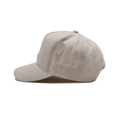 Casquette de baseball en coton personnalisable avec panneau avant construit et coutures renforcées