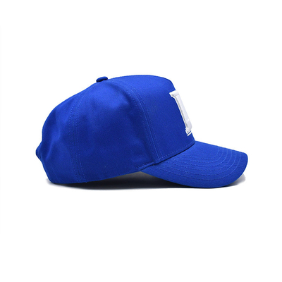Casquette de baseball sur mesure à cinq panneaux avec couronne de profil non structurée et bande de sueur en coton