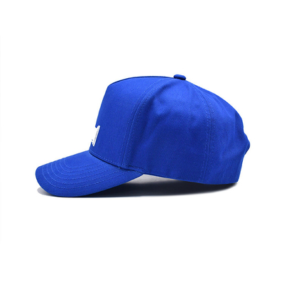Casquette de baseball sur mesure à cinq panneaux avec couronne de profil non structurée et bande de sueur en coton