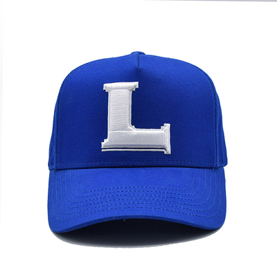 Casquette de baseball sur mesure à cinq panneaux avec couronne de profil non structurée et bande de sueur en coton