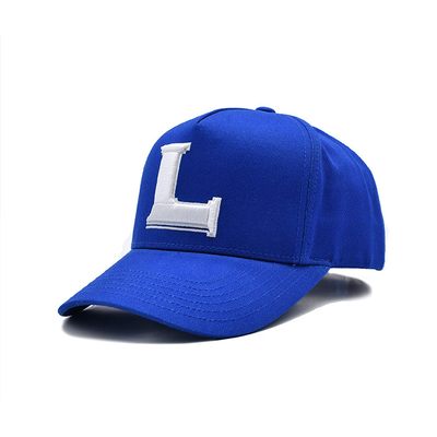 Casquette de baseball sur mesure à cinq panneaux avec couronne de profil non structurée et bande de sueur en coton