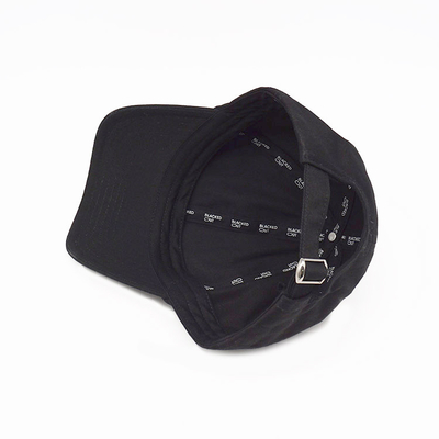 Casquette de baseball à profil non structuré sur mesure avec bande de sueur en coton et tissus à couture correspondante