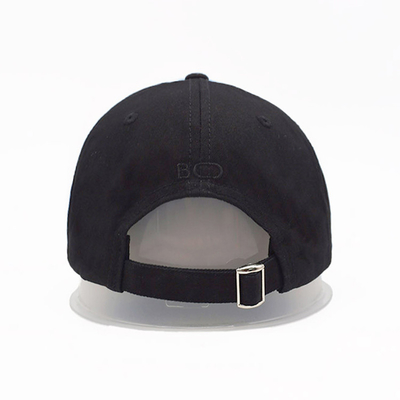 Casquette de baseball à profil non structuré sur mesure avec bande de sueur en coton et tissus à couture correspondante