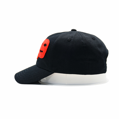 Profil non construit 6 panneaux bonnet de baseball avec couleur personnalisable et coutures renforcées