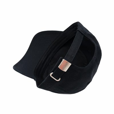 Profil non construit 6 panneaux bonnet de baseball avec couleur personnalisable et coutures renforcées