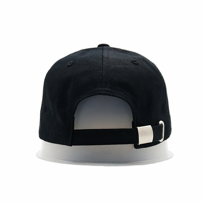 Profil non construit 6 panneaux bonnet de baseball avec couleur personnalisable et coutures renforcées