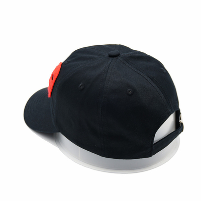 Profil non construit 6 panneaux bonnet de baseball avec couleur personnalisable et coutures renforcées