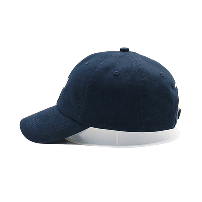 Capuchon de baseball au logo brodé renforcé avec coutures de couleur personnalisées