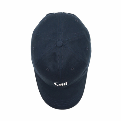Capuchon de baseball au logo brodé renforcé avec coutures de couleur personnalisées